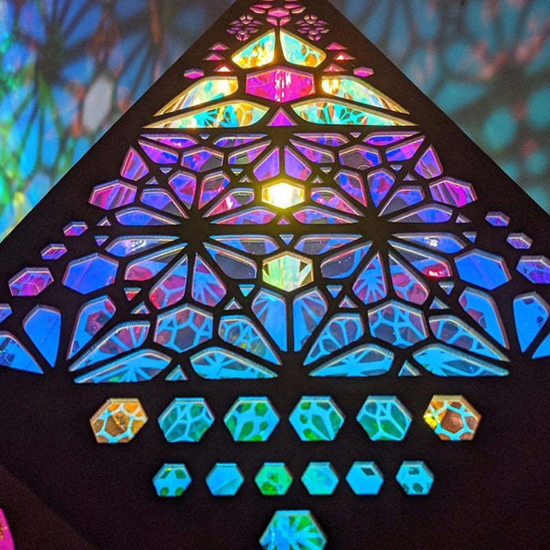 Christmas Gift Bohemian Projection Lamp Colorful Night Light