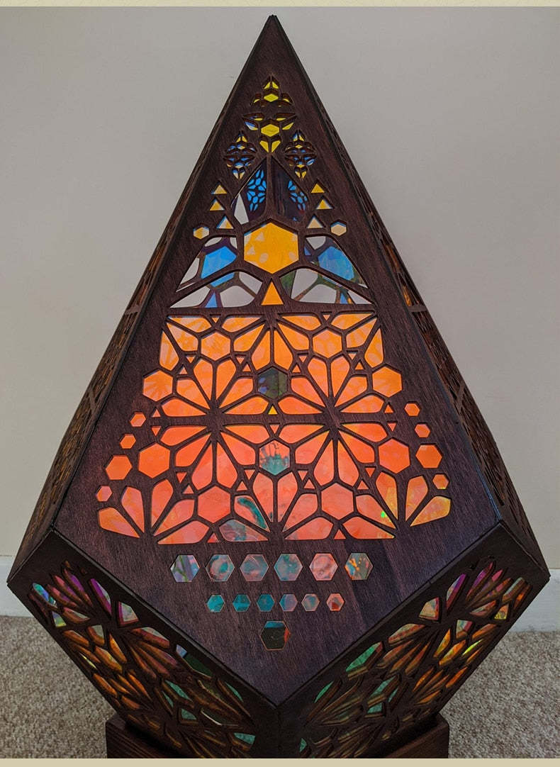 Christmas Gift Bohemian Projection Lamp Colorful Night Light