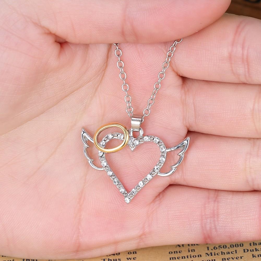 Nice Angel Heart Necklace