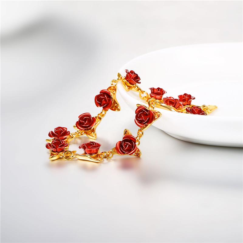 Mother's Day Gift A Dozen Roses Bracelet-Engravingift