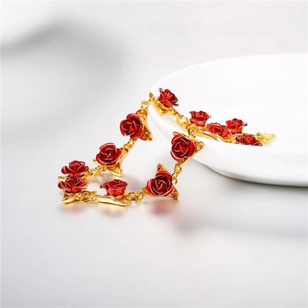 Mother's Day Gift A Dozen Roses Bracelet-Engravingift