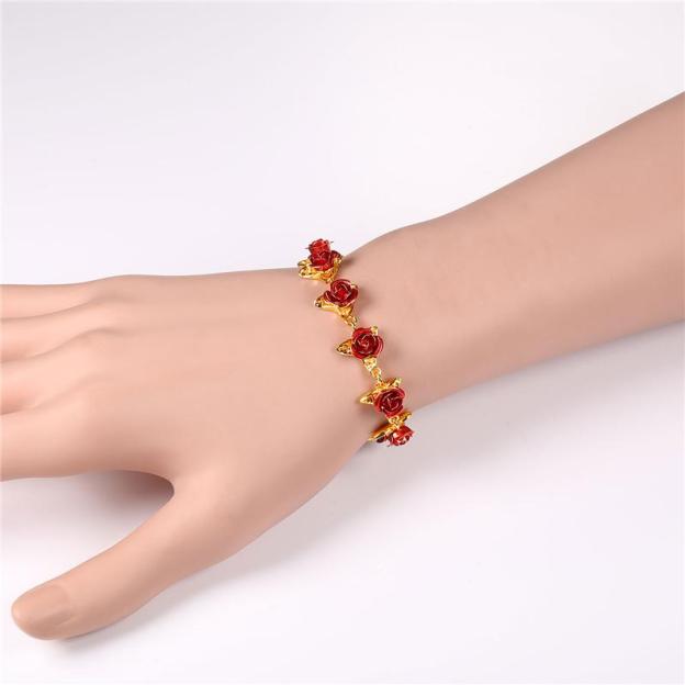 Mother's Day Gift A Dozen Roses Bracelet-Engravingift