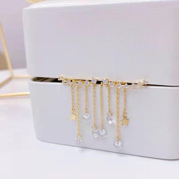 Star Tassel Earrings Earring MelodyNecklace
