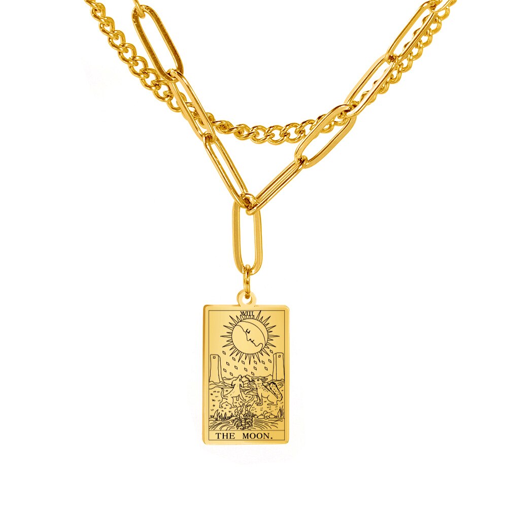 Mother's Day Gift The Moon Necklace-Engravingift