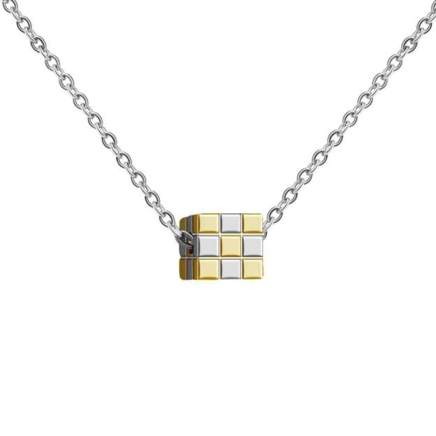 Mother's Day Gift Three-dimensional Rubik's Cube Pendant-Engravingift
