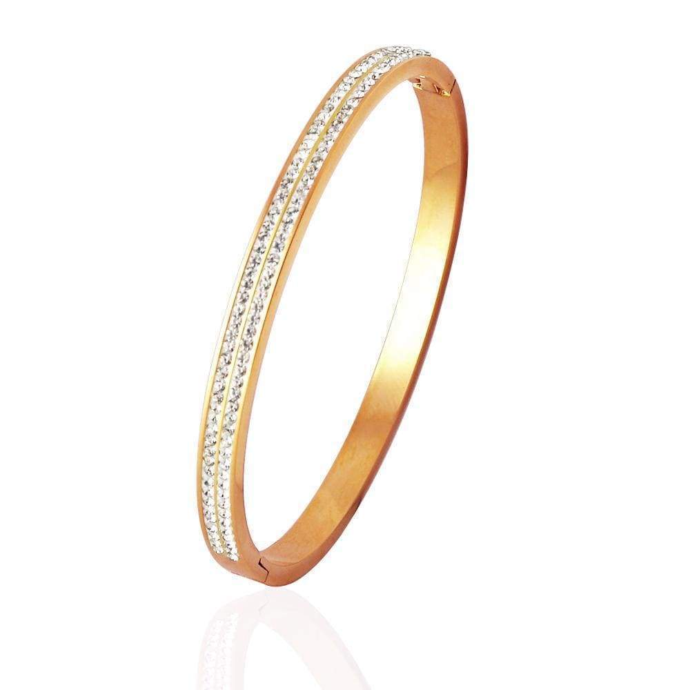 Mother's Day Gift TO MY GRANDDAUGHTER The love between a [Nana] and Granddaughter is forever" Full Diamond Bracelet-Engravingift