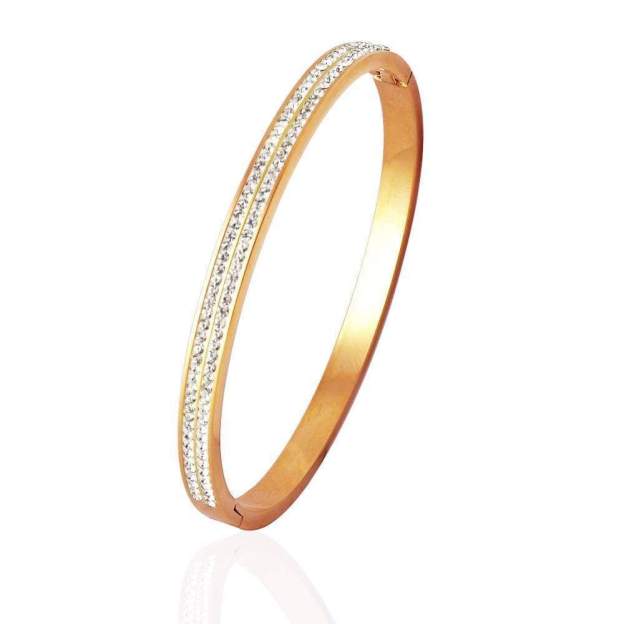 Mother's Day Gift TO MY GRANDDAUGHTER The love between a [Nana] and Granddaughter is forever" Full Diamond Bracelet-Engravingift