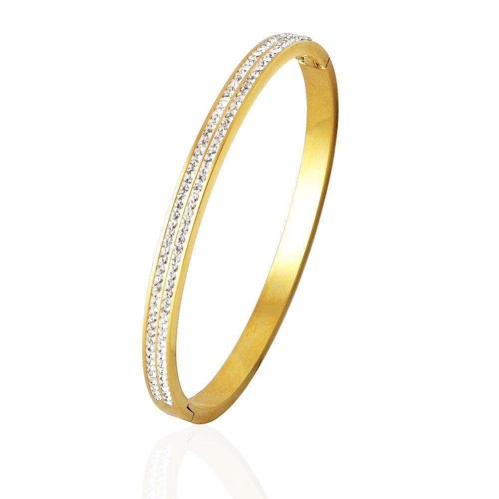 Mother's Day Gift TO MY GRANDDAUGHTER The love between a [Nana] and Granddaughter is forever" Full Diamond Bracelet-Engravingift