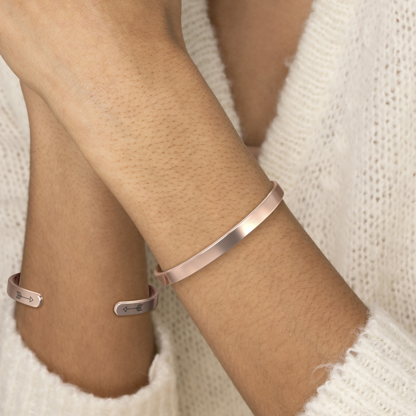 Mother's Day Gift Remember Who You Are and Straighten Your Crown Personalizable Cuff Bracelet-Engravingift