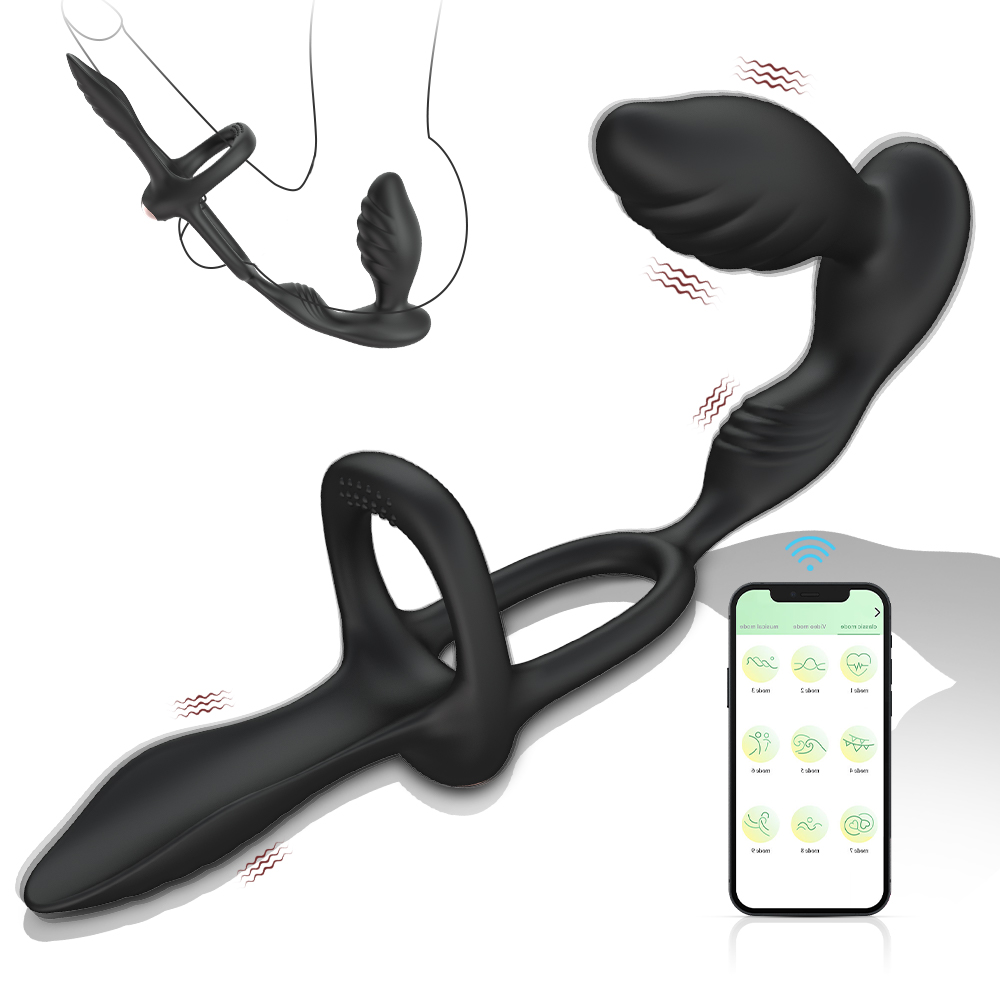 Remote-controlled Prostate Massager 