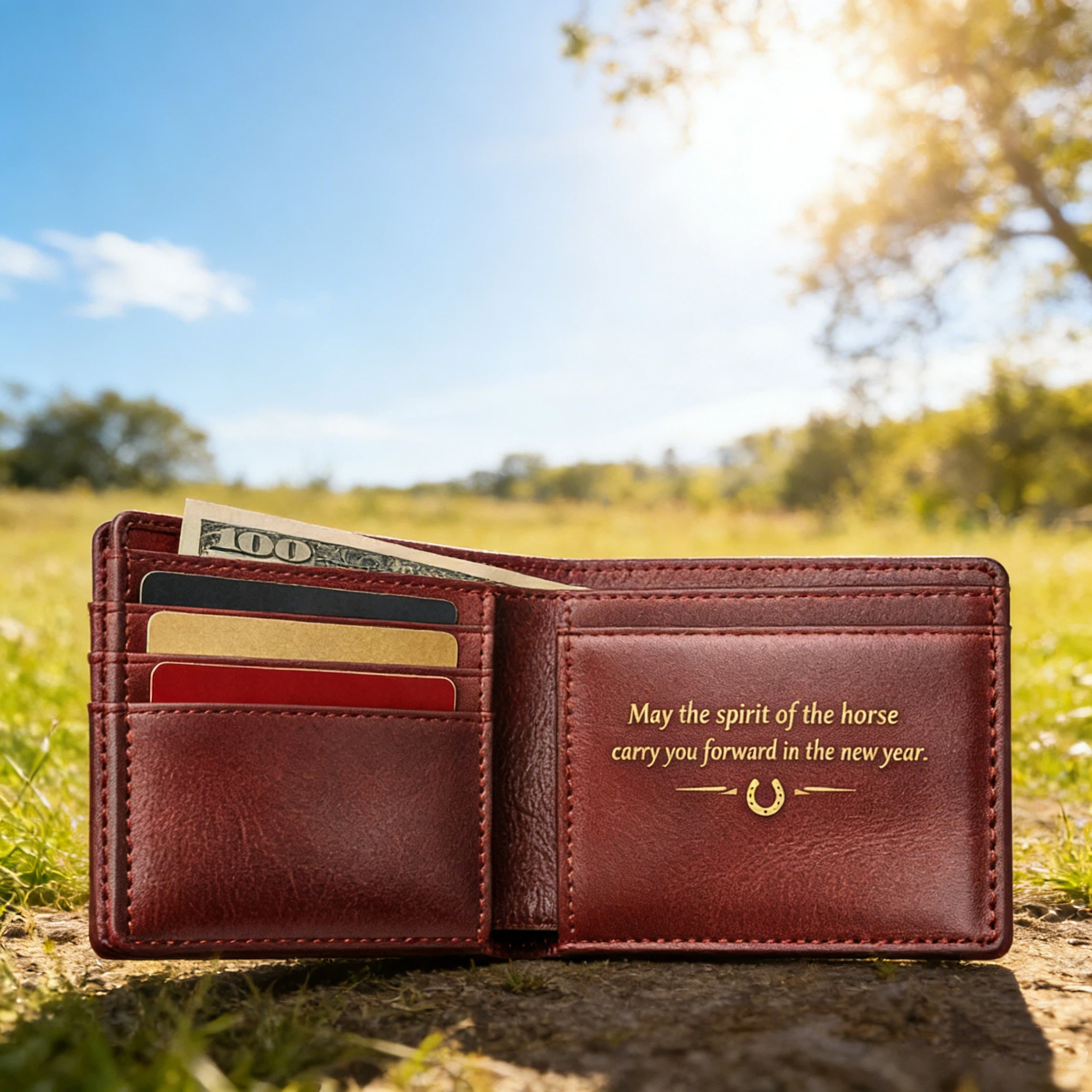🐴2026 Year of the Horse Wallet -✨ A Symbol of Strength & New Beginnings