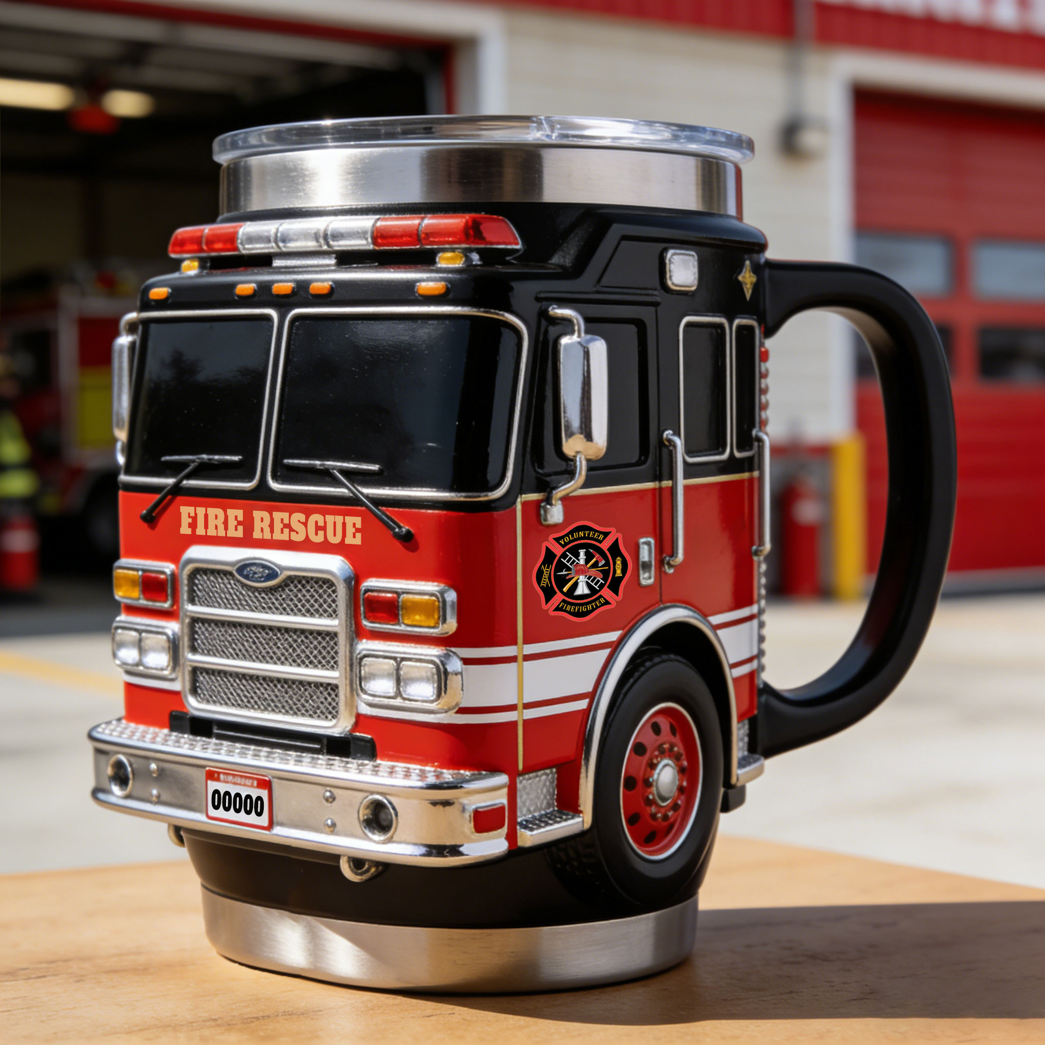 Fire Rescue Mug – For the Bravest Among Us