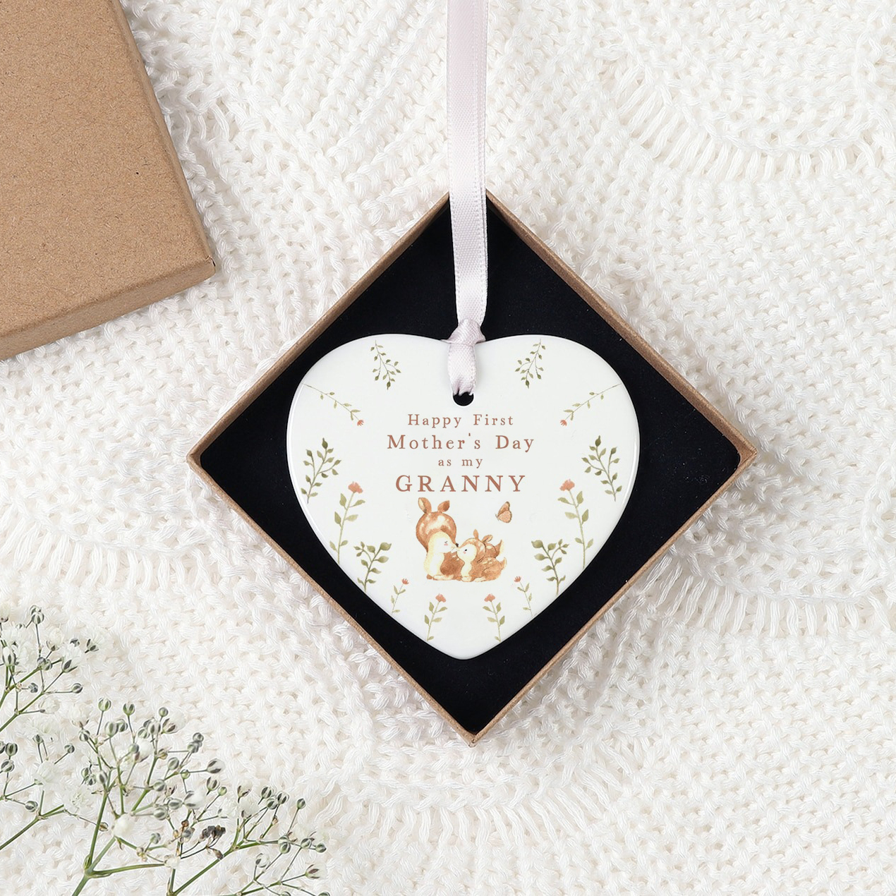 First Mothers Day Mom Nanny Grandma Ornaments Gift