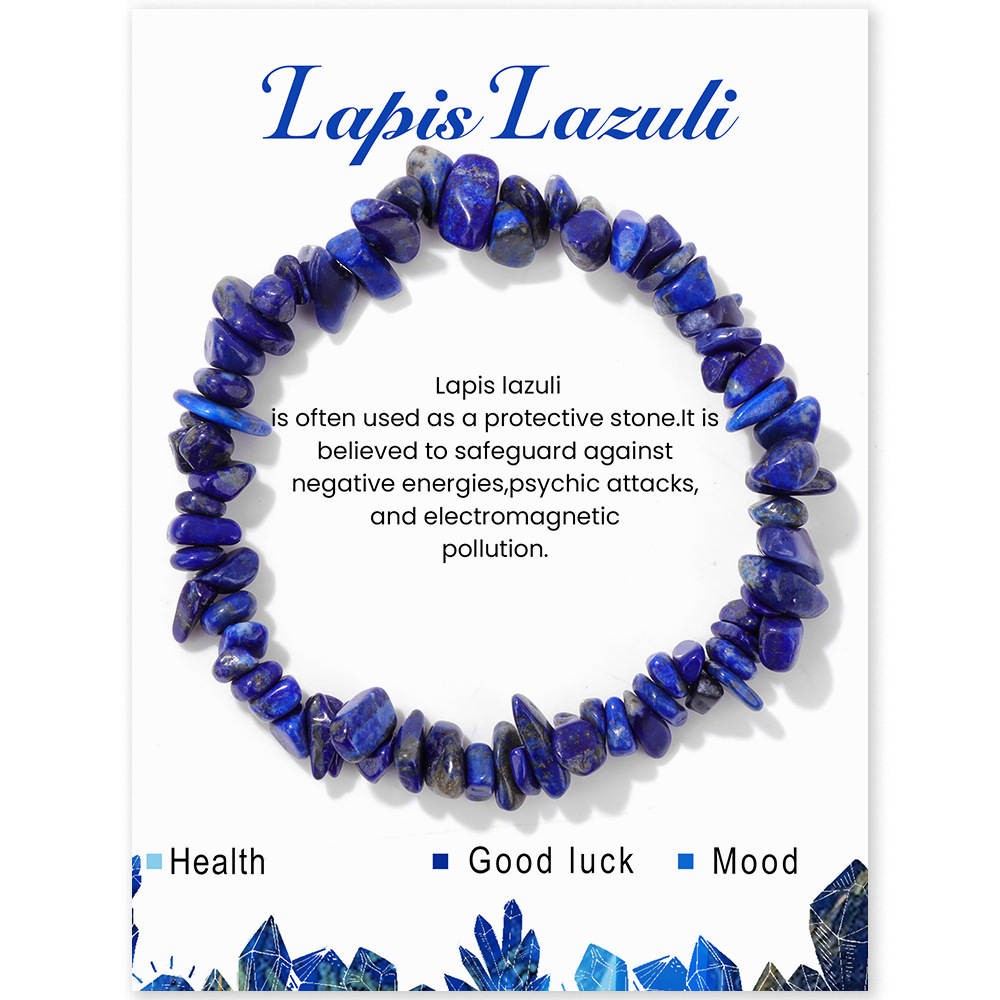 Irregular Natural Gemstone Energy Bracelet