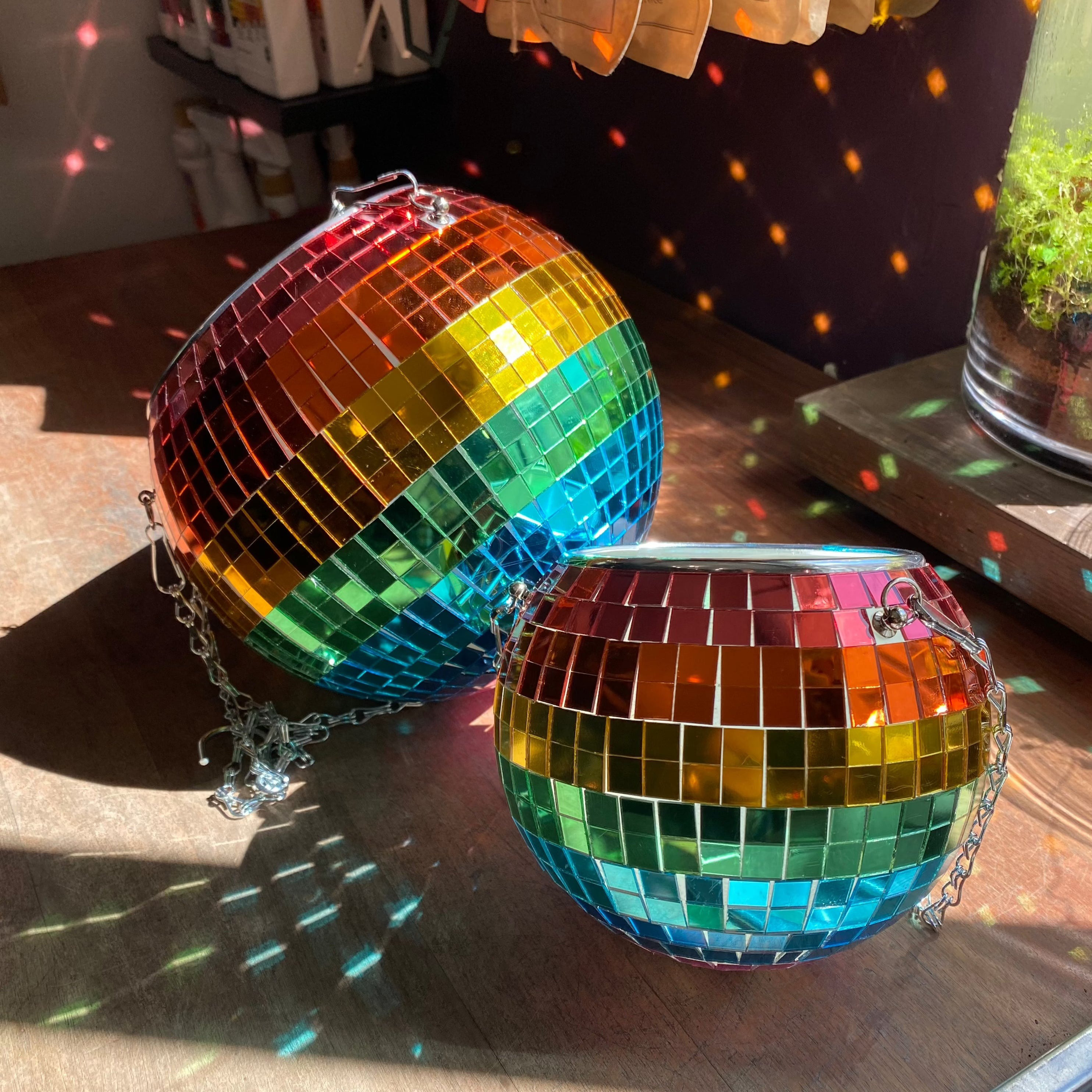 Disco Ball Planter