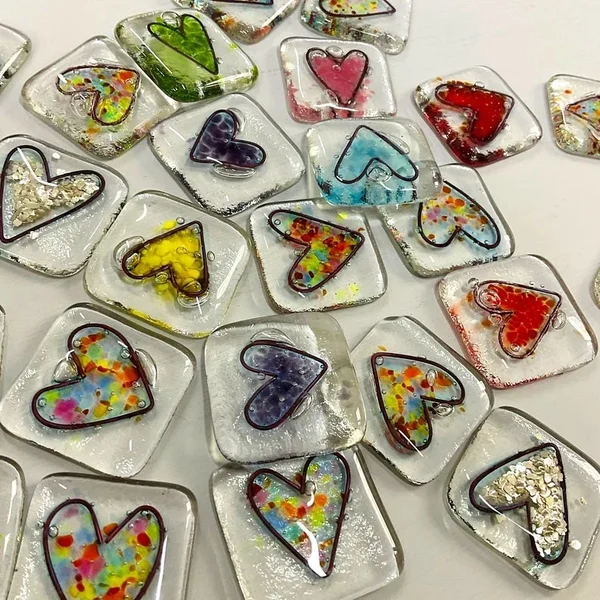 💝Resin Heart Pocket Token