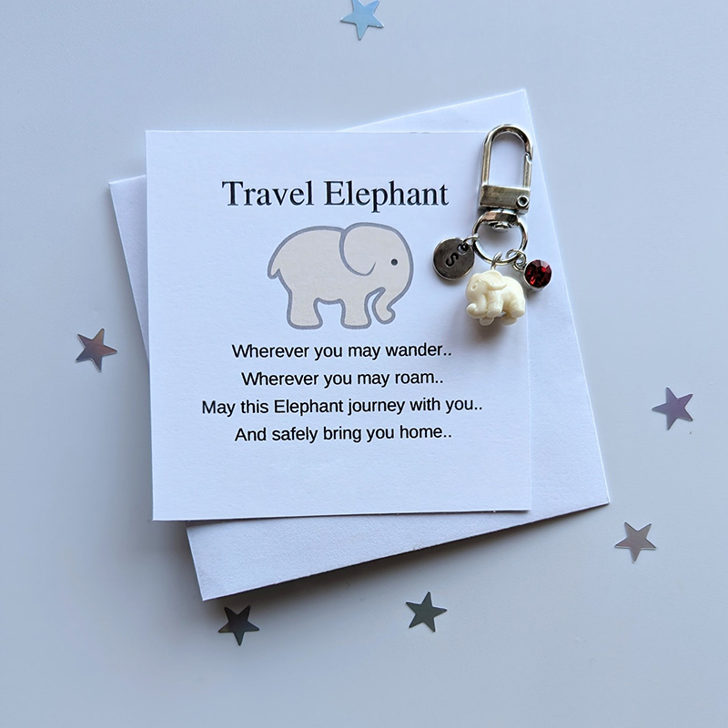 Keep Safe Traveling keychain 