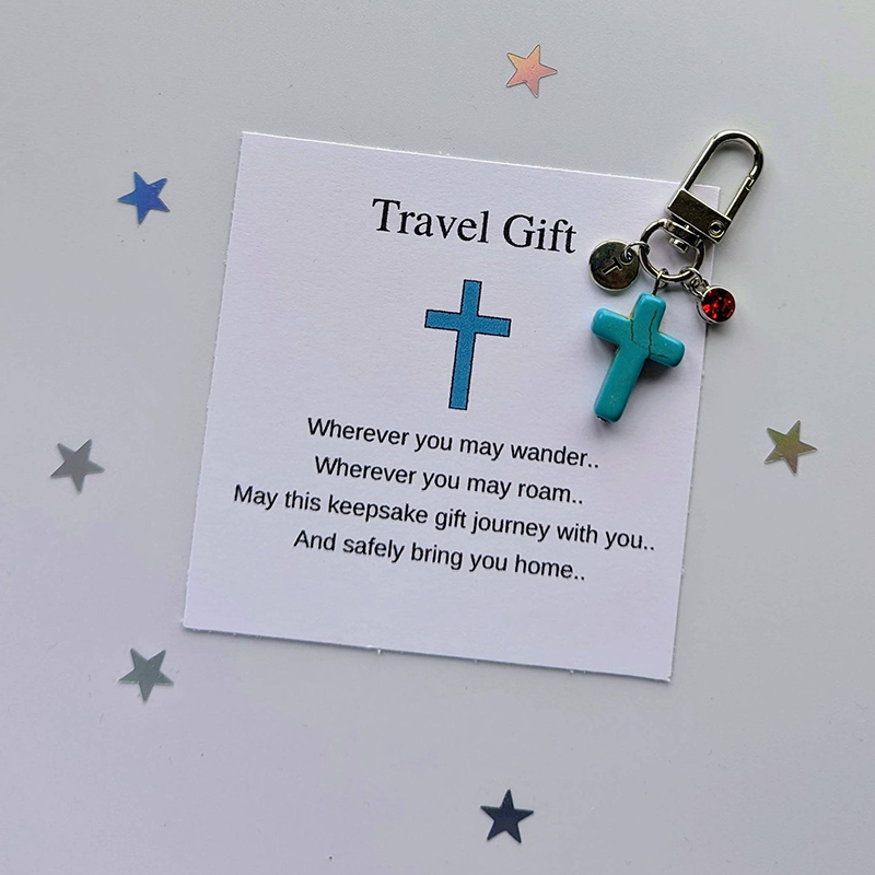 Keep Safe Traveling keychain 