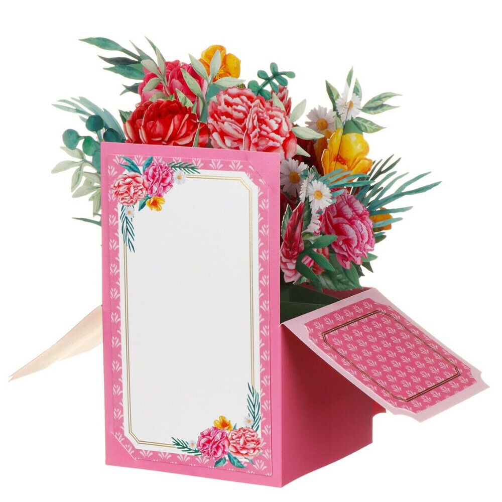 3D Pop Up Handmade Flower Box-Happy Mother's Day