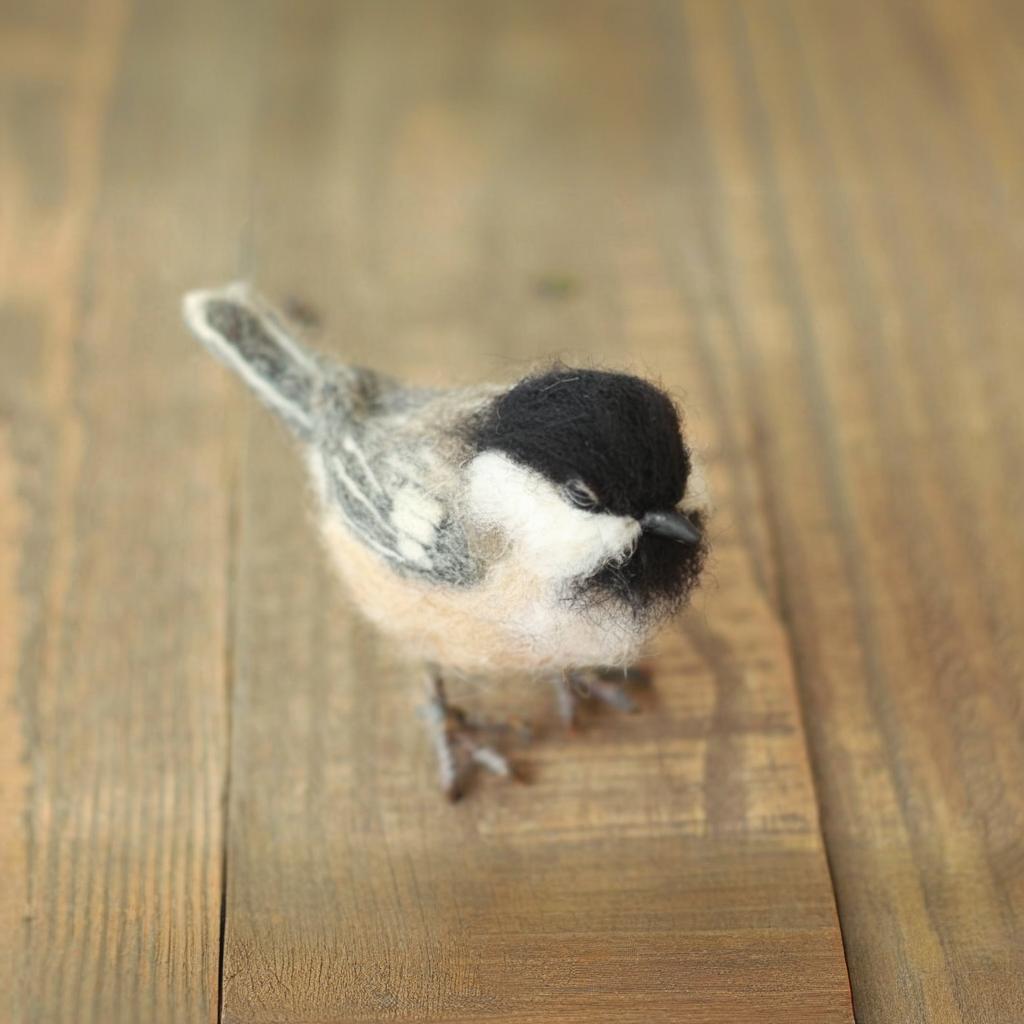 Friendly Needle Felted Bird Collection – Handmade Wool Songbirds
