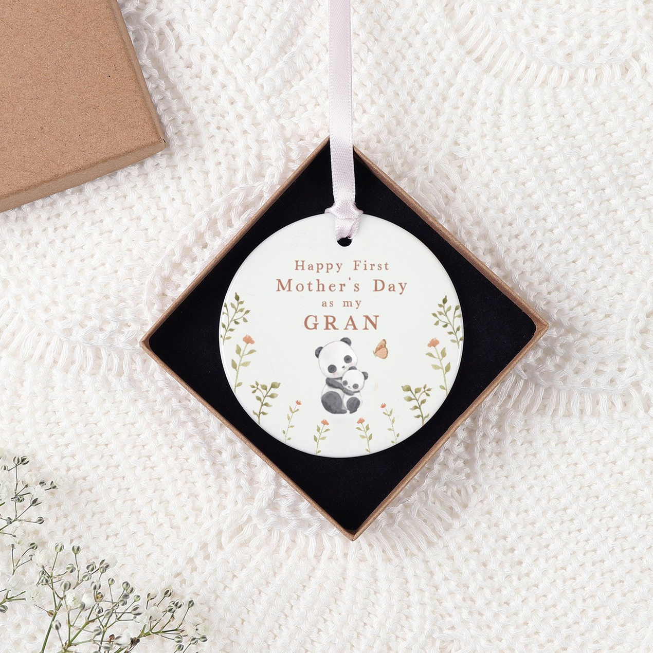 First Mothers Day Mom Nanny Grandma Ornaments Gift