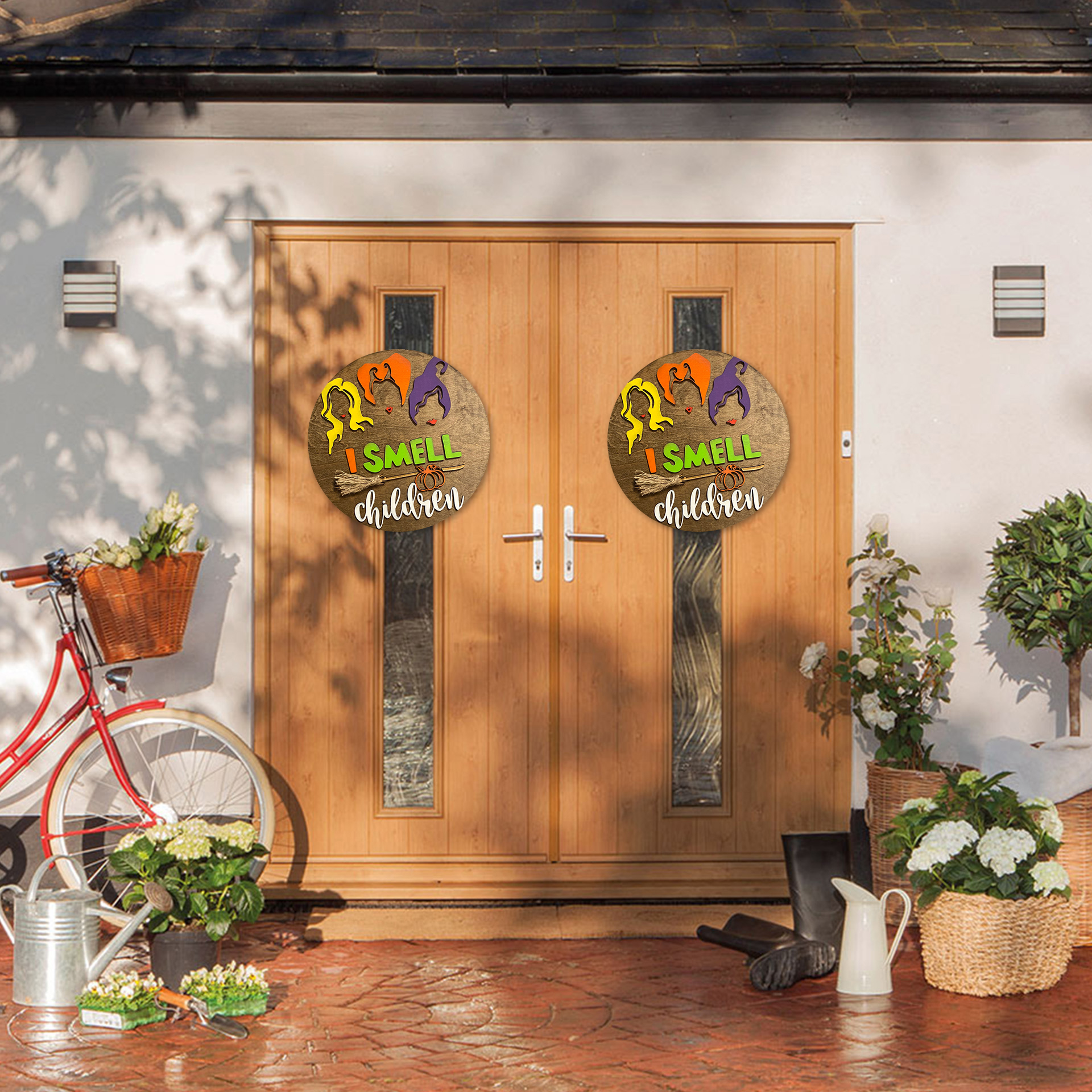 Halloween “I Smell Children” Door Hanger