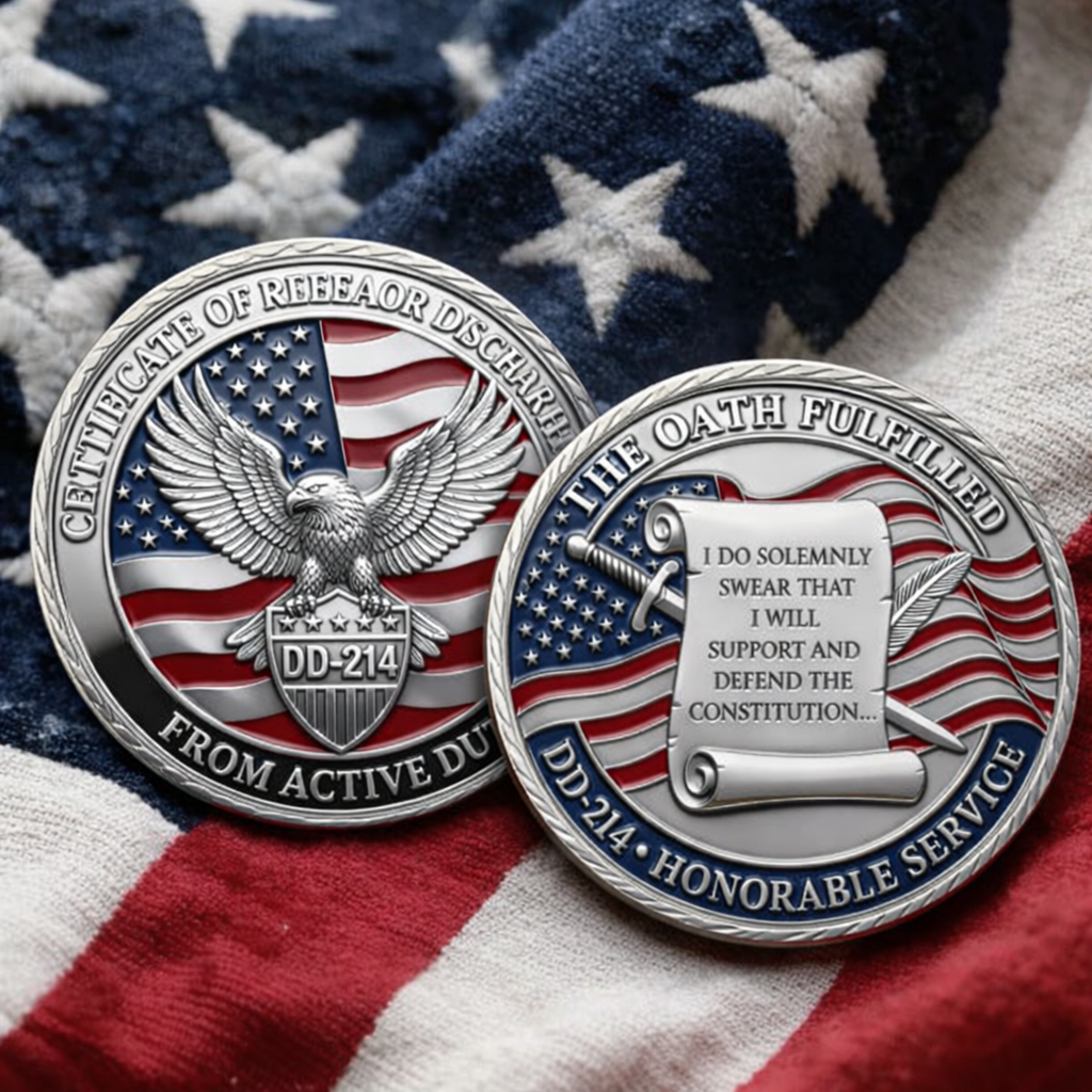 🦅DD-214 Veteran Edition Commemorative Coin
