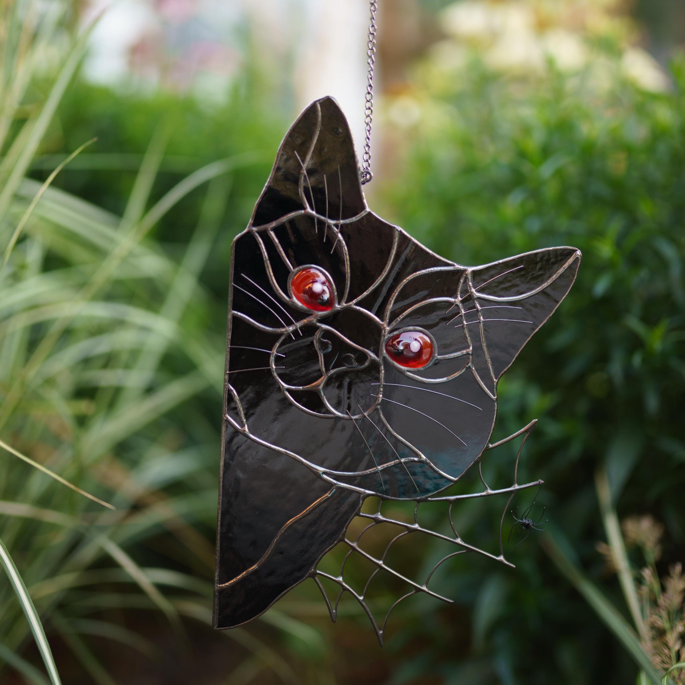 🐱Halloween Black Cat Suncatcher For Window