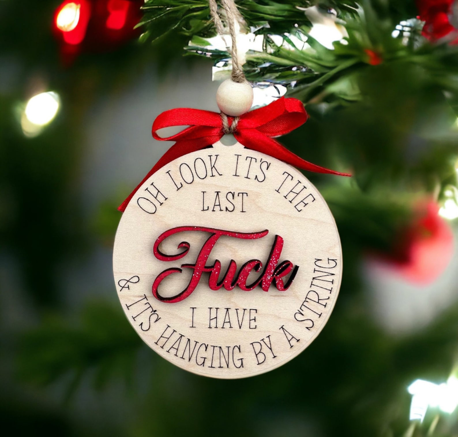 🤣Funny Adult Christmas Ornament