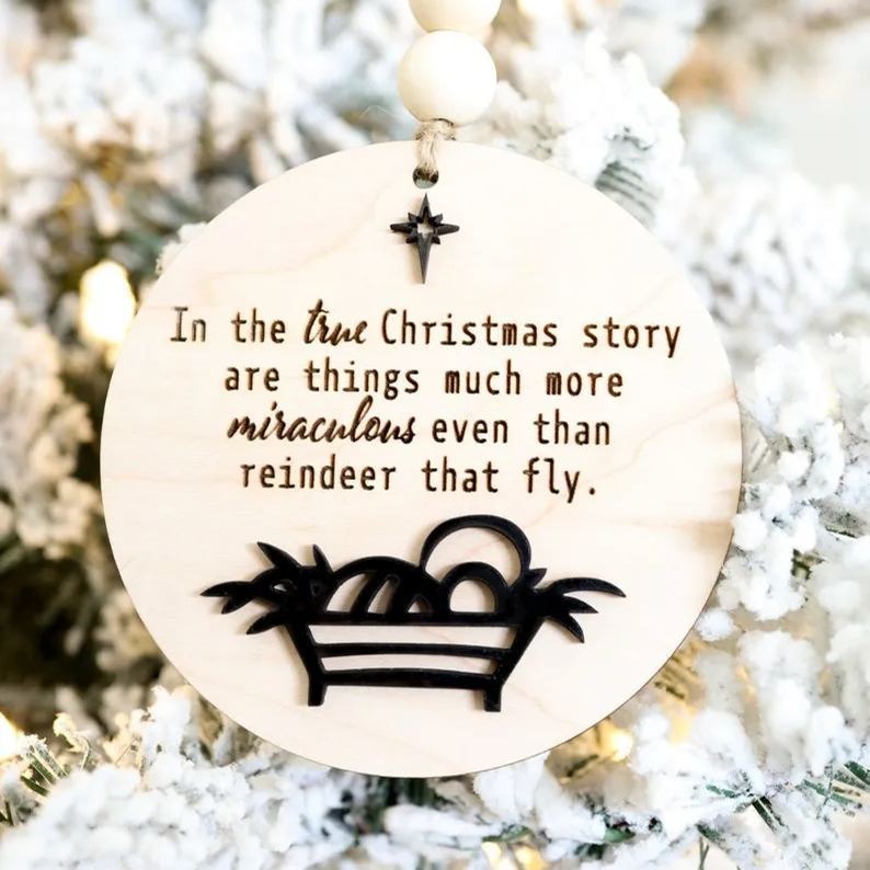  Love Like Jesus Christmas Ornament