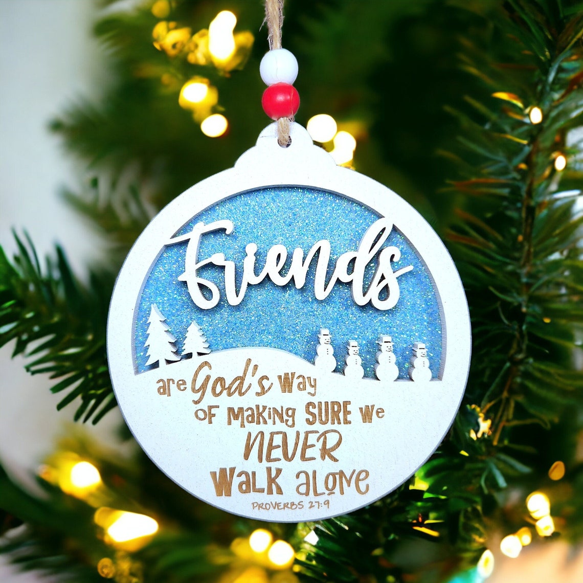 🎄🎁Christmas Friends Hanging Ornaments
