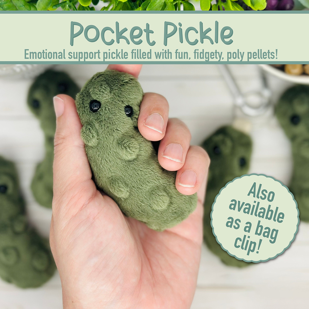 Pocket Pickle Sensory Comfort Toy