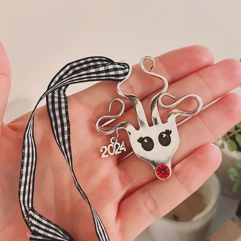 🎅Fork Reindeer Ornaments