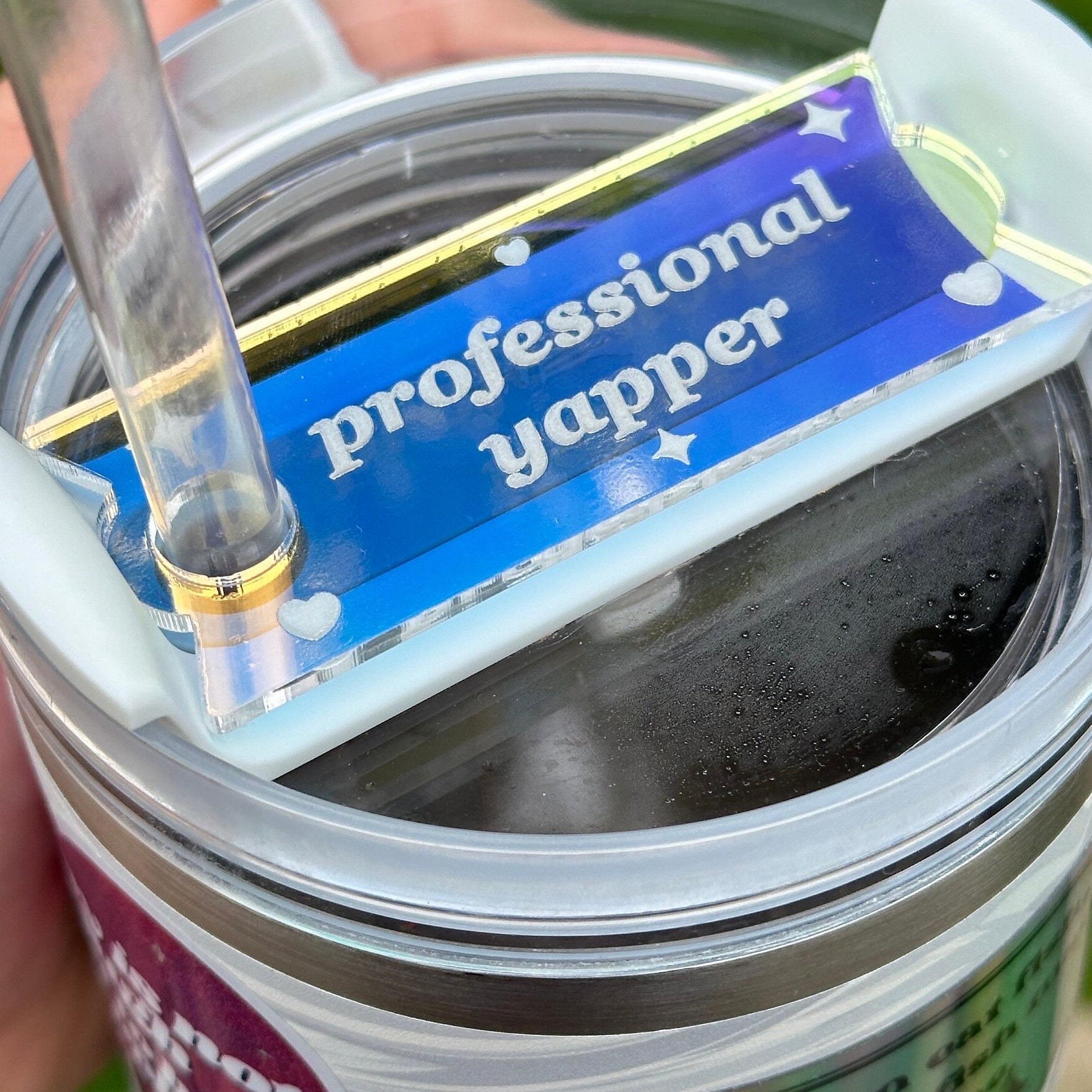 🌟Funny Acrylic Cup Plate Accessory