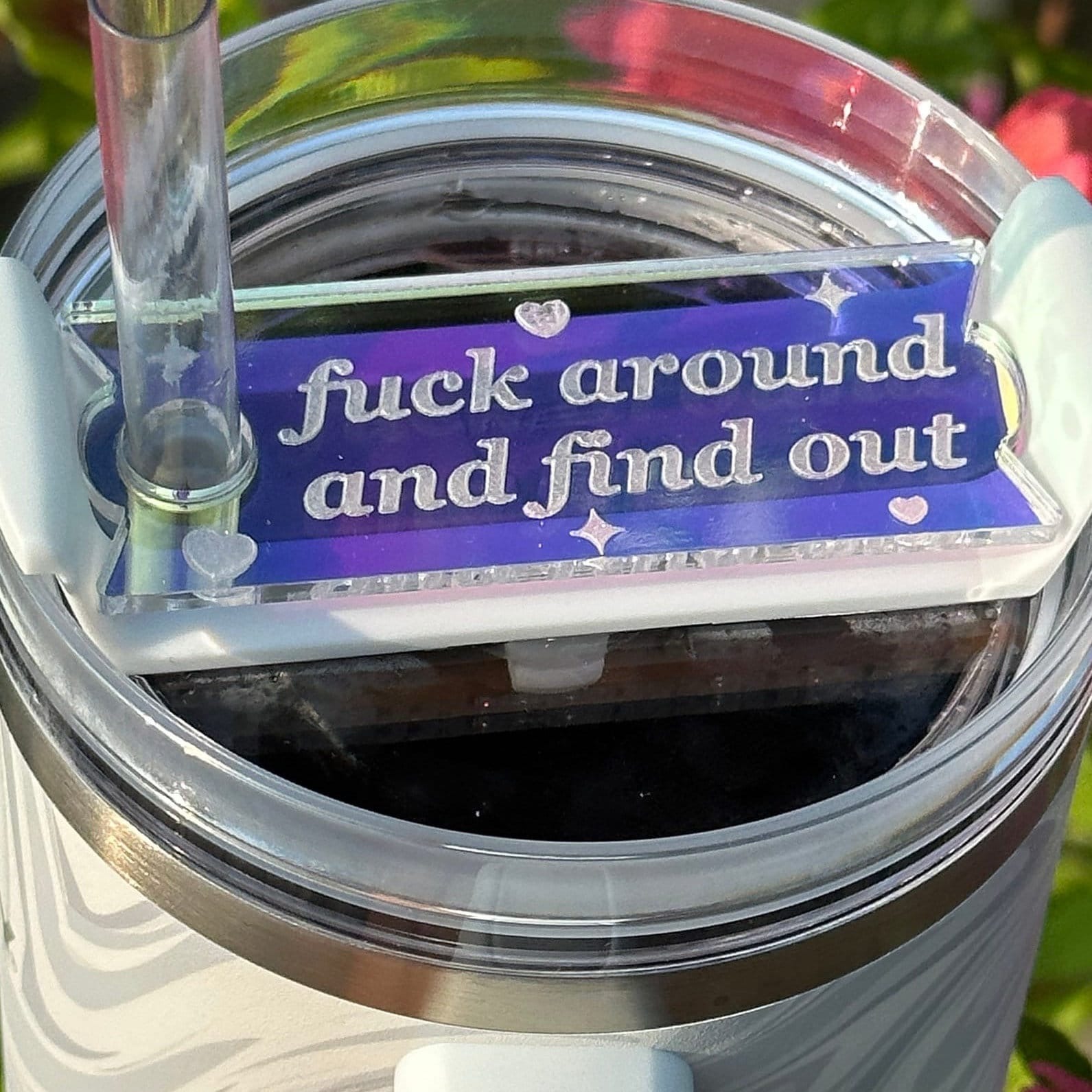 🌟Funny Acrylic Cup Plate Accessory