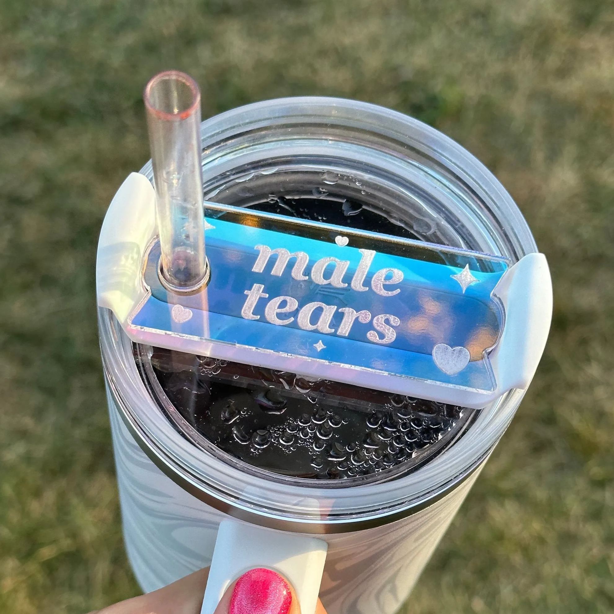 🌟Funny Acrylic Cup Plate Accessory