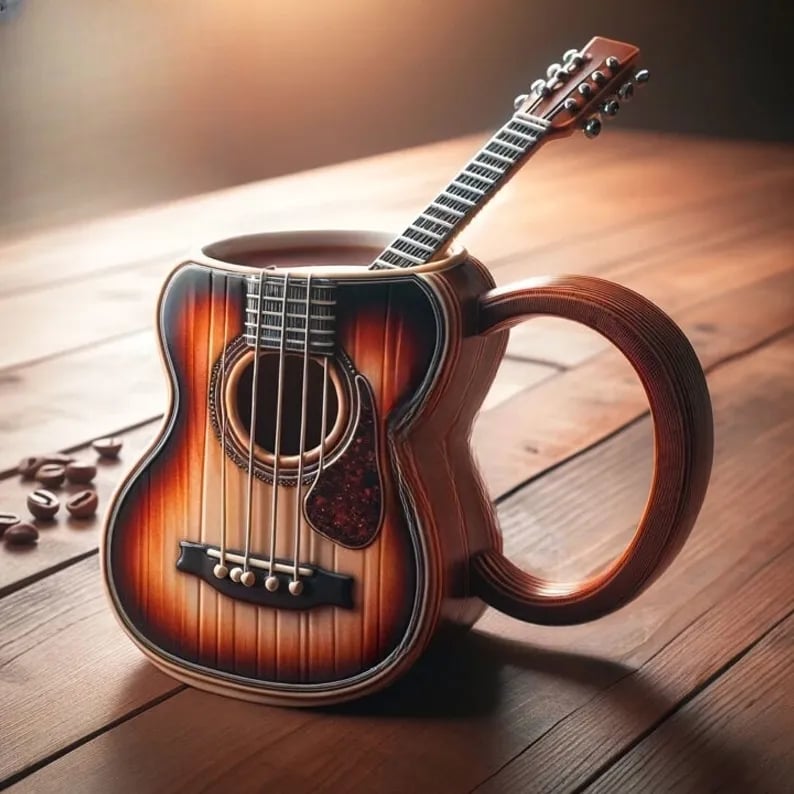 🎶☕️Musical Instrument Coffee Mug