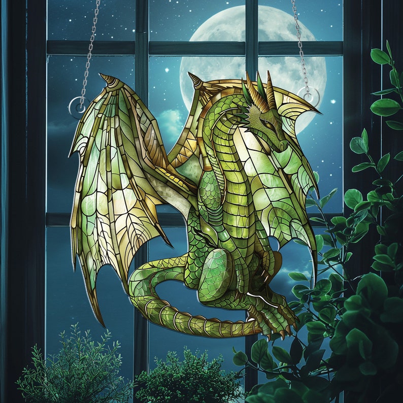 🐉Fantasy Dragon Acrylic Window Hanging