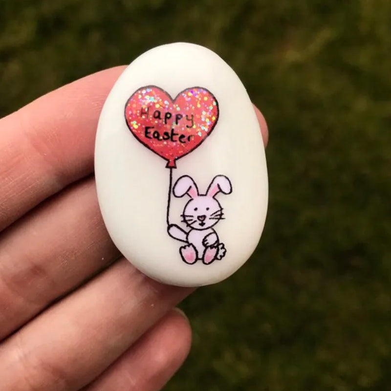 🐰🎁Easter Bunny Pocket Stone Gift