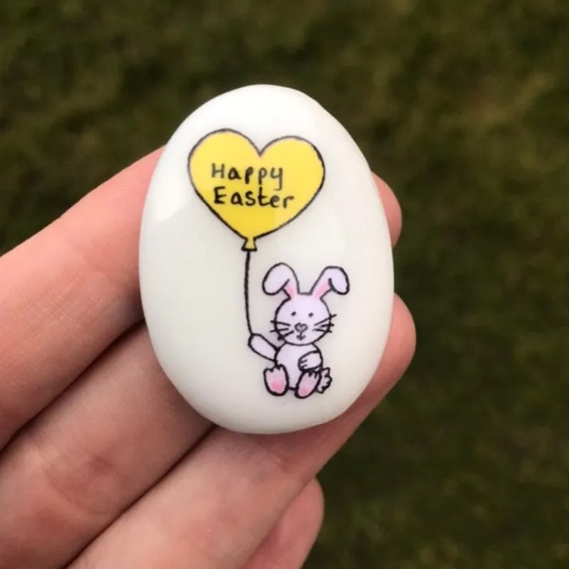 🐰🎁Easter Bunny Pocket Stone Gift