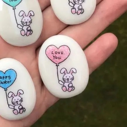 🐰🎁Easter Bunny Pocket Stone Gift