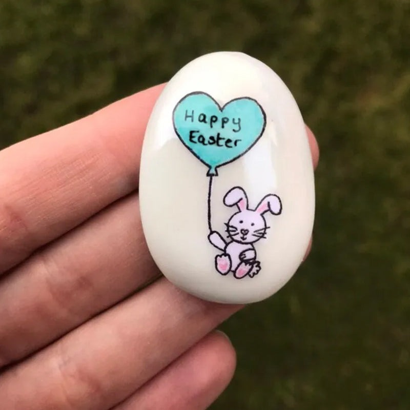 🐰🎁Easter Bunny Pocket Stone Gift