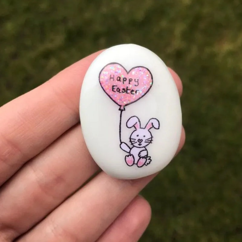 🐰🎁Easter Bunny Pocket Stone Gift