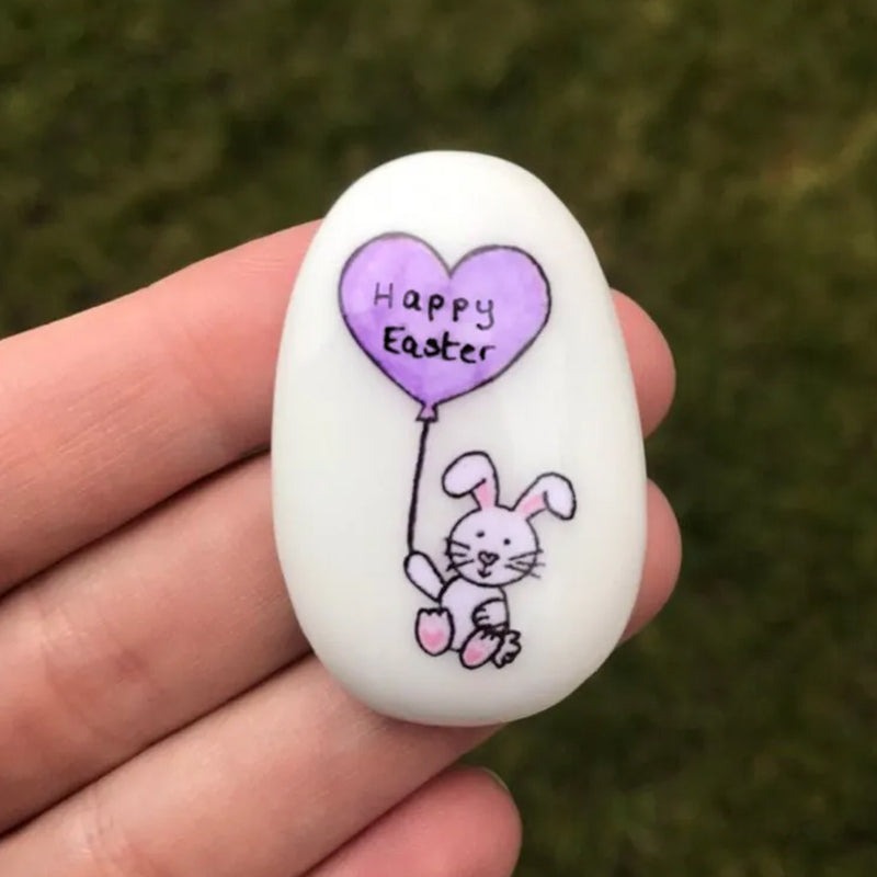🐰🎁Easter Bunny Pocket Stone Gift