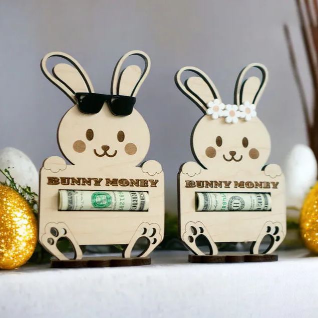 🐰Easter Bunny Money Holder Gift
