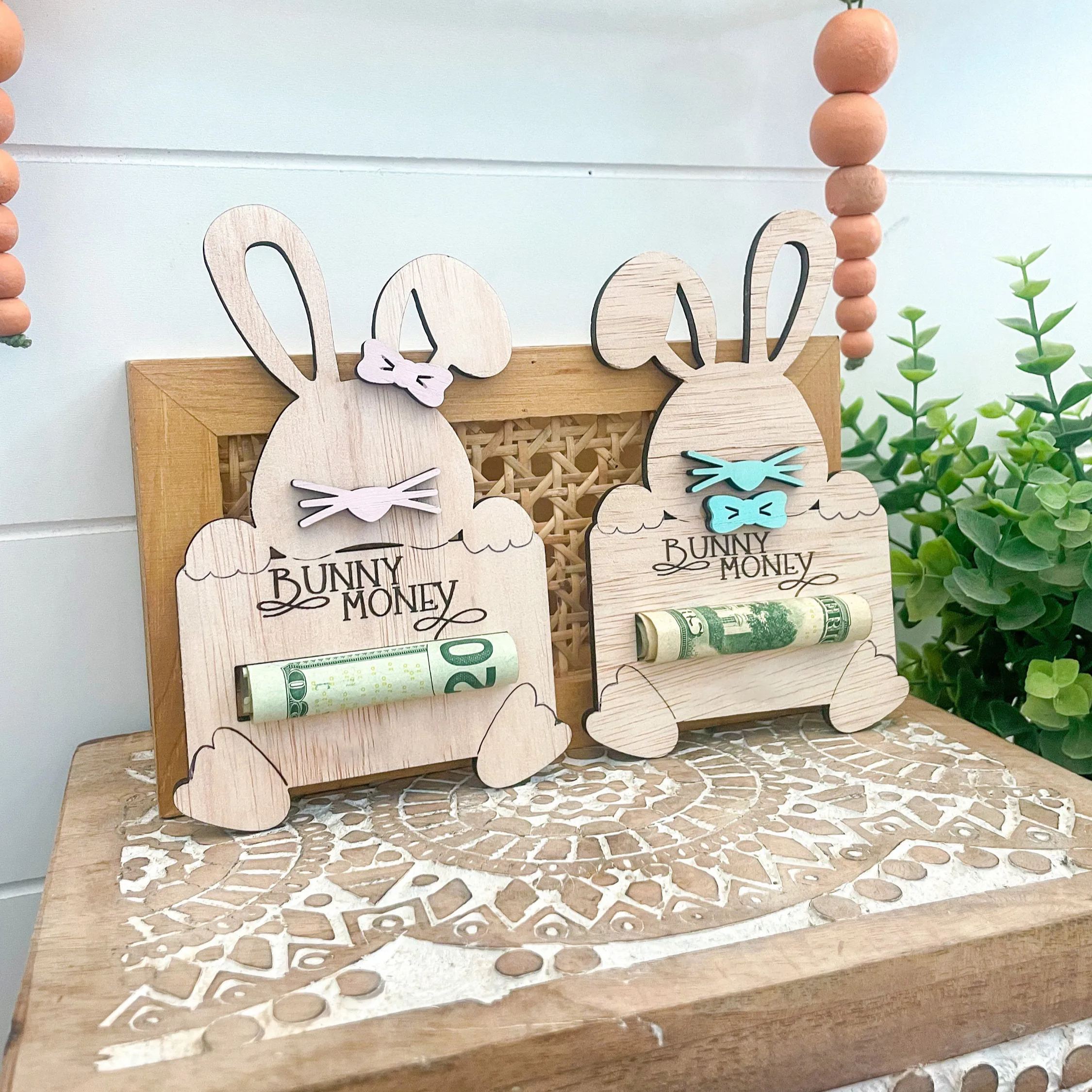 🐰Easter Bunny Money Holder Gift