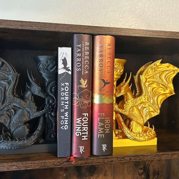 Whimsical Dragon Bookends: A Must-Have for Fantasy Lovers