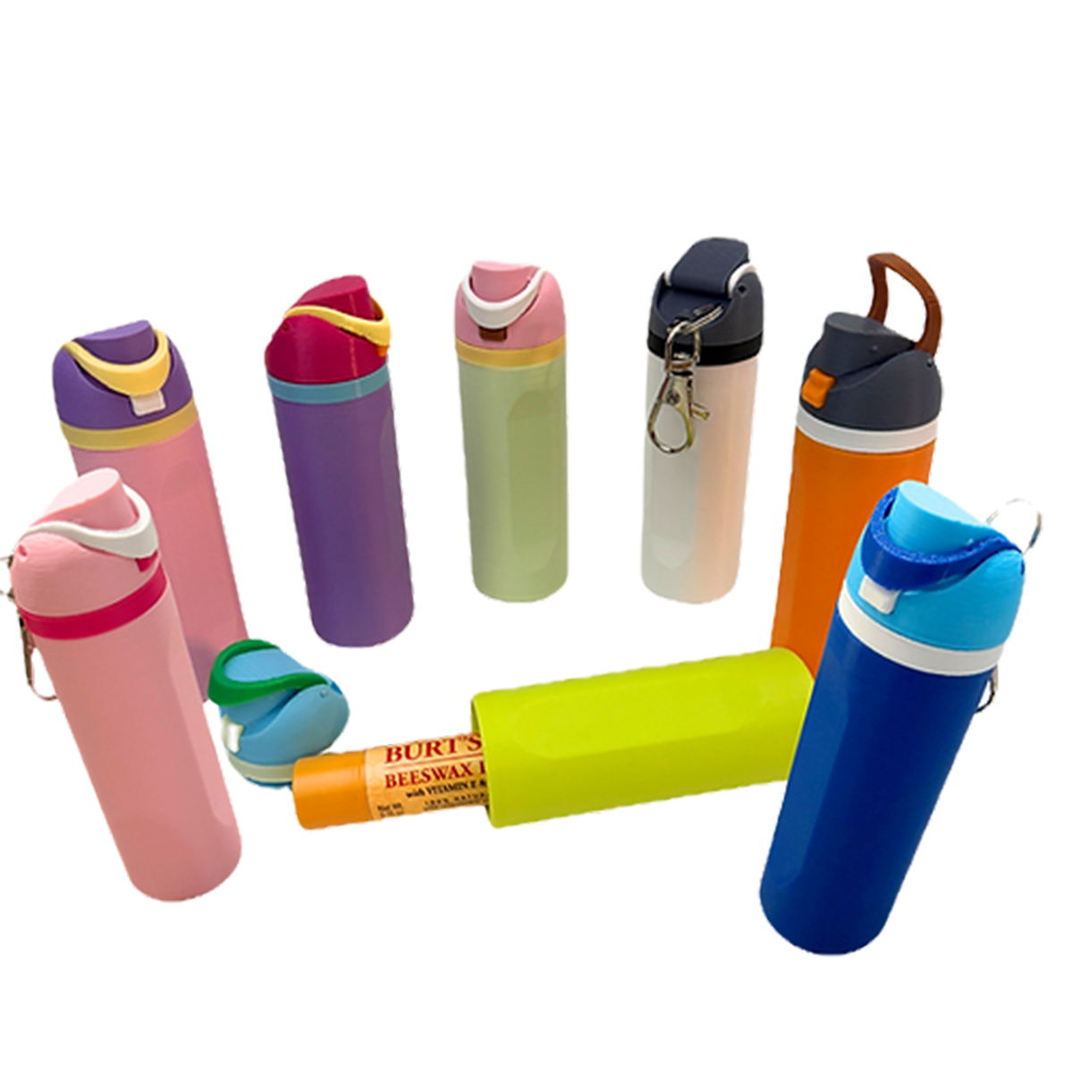 Mini Trendy Bottle Keychain