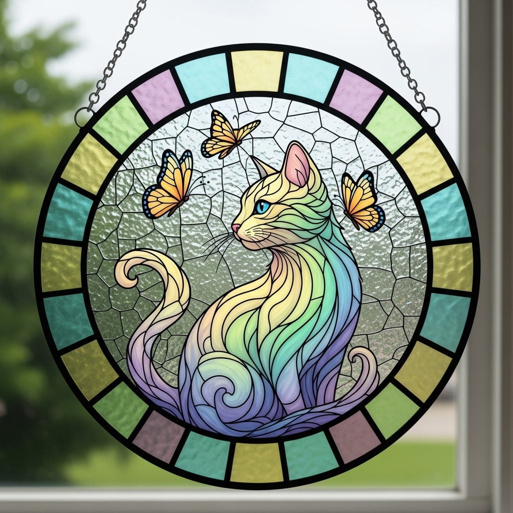 Cat Window Hanging Decoration