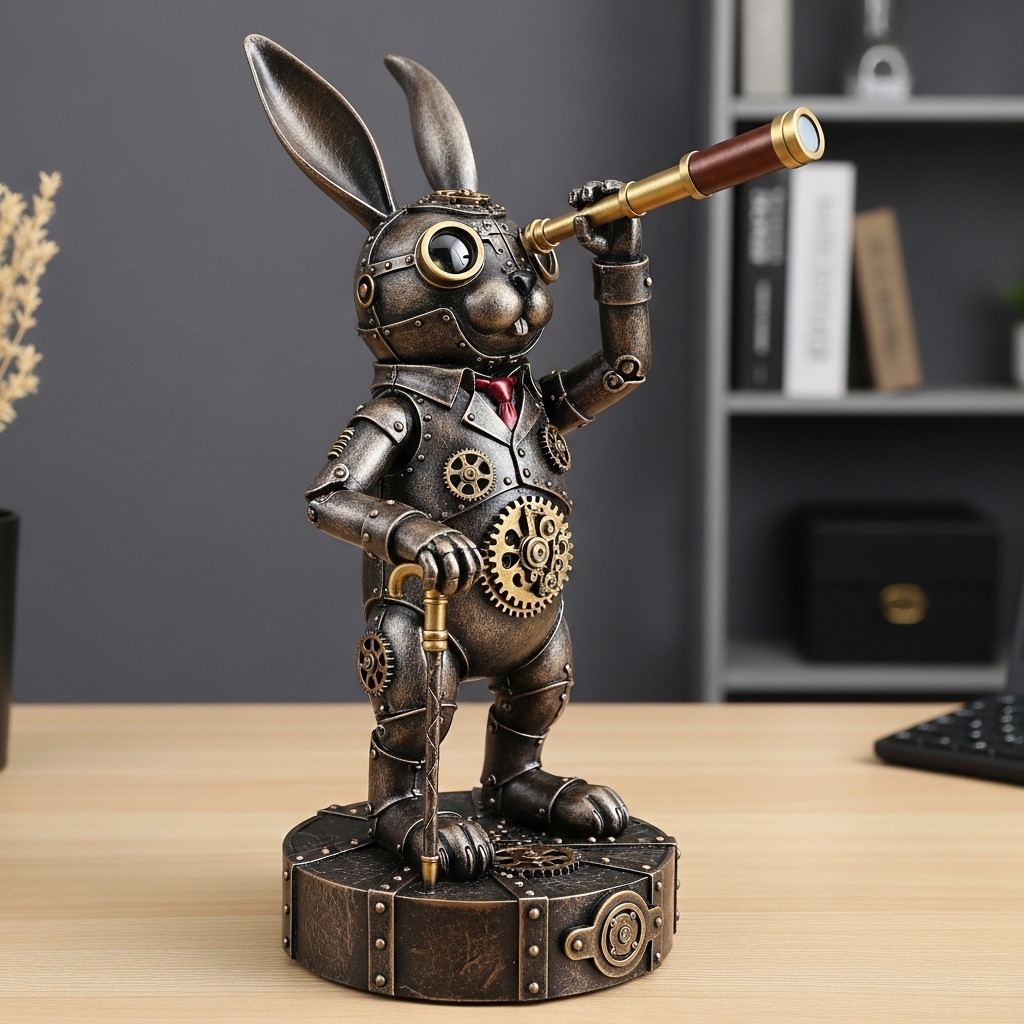 Steampunk animal ornaments
